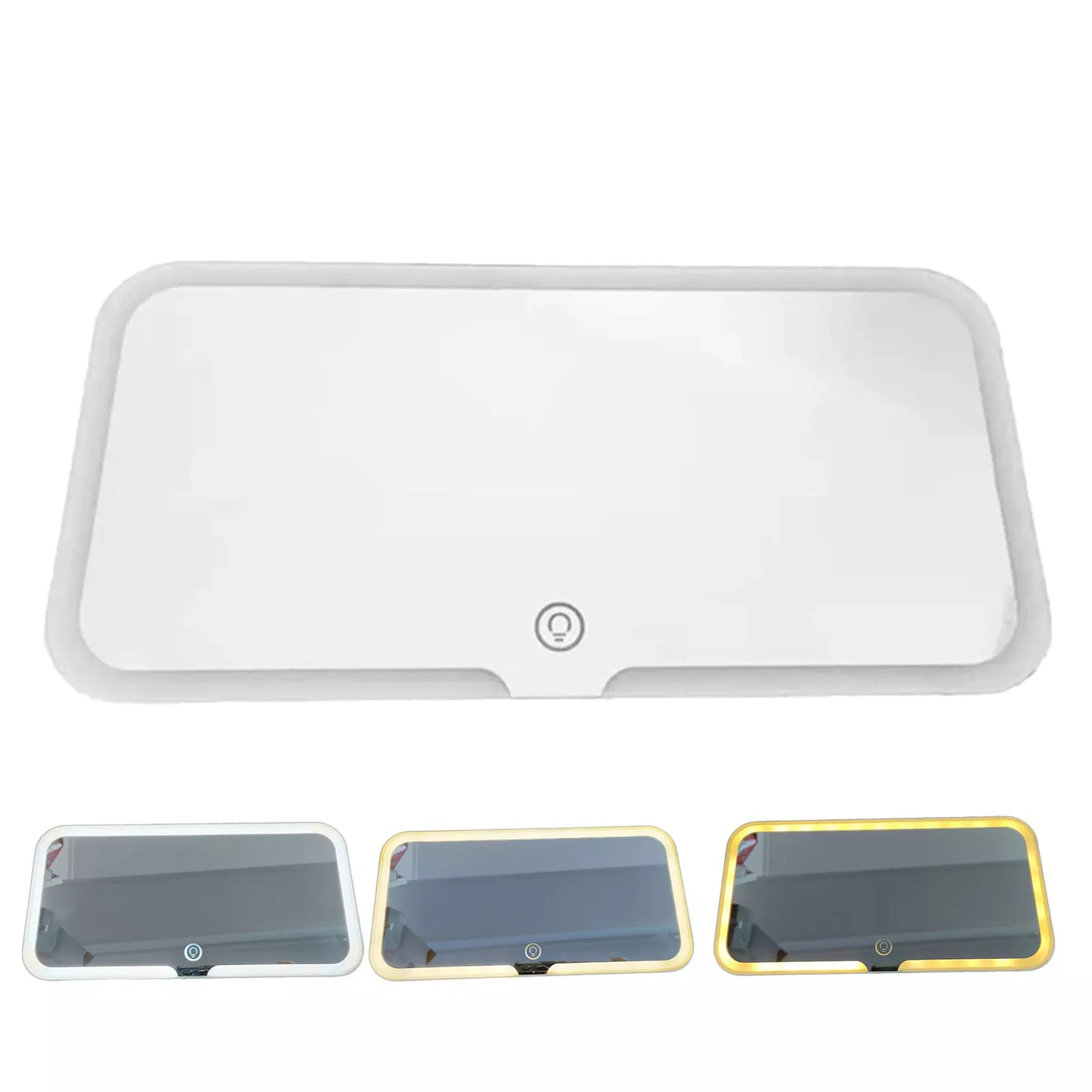 Espejo Con Luz Led p/ Auto