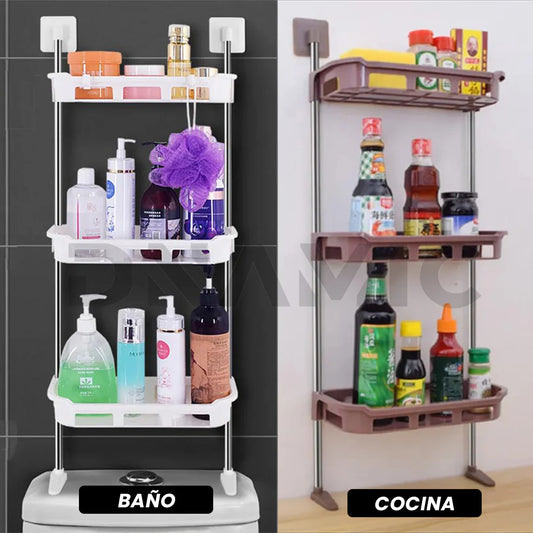 ORGANIZADOR PARA INODORO 3 NIVELES